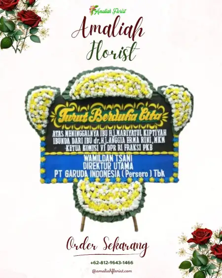 Papan Bunga Duka Wanahayu